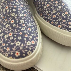 Floral Canvas Sneakers